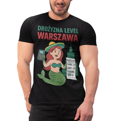 KOSZULKA  WAKACYJNA Level Warszawa